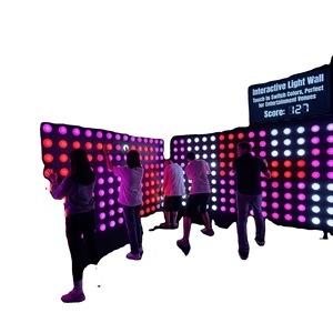Juego Interactivo de Pared para Interiores con Sensores Activados por Materiales de Plástico, Acero y Fibra de Vidrio para Parques de Diversiones Comerciales - Product Image 4