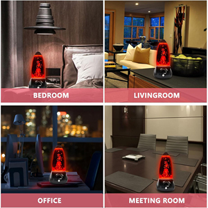 Luz LED de volcán de lava para decoración del hogar, luz nocturna, juguetes creativos para niños, lámpara decorativa de escritorio, regalo DIY para niños y niñas - Product Image 6