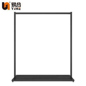 Boutique <span class=keywords><strong>Display</strong></span> Bastidores de ropa Estante de tela Tubo de hierro Ropa Hombres Shop Cloth <span class=keywords><strong>Display</strong></span> One Set - Product Image 5