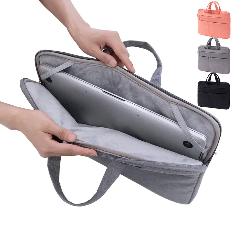 Wholesale 13 inch computer bag laptop for women and Men riding travel bags computer package laptop backpack bag with compartment
