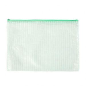 Bolsas de malla impermeables con cremallera para documentos, juegos de mesa y rompecabezas, ideales para útiles escolares y de oficina. - Product Image 1
