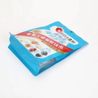 Sachet d'emballage refermable personnalisé écologique en plastique et aluminium, imprimé, anti-odeur, pour aliments, sucre, whisky