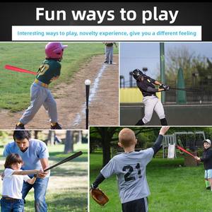 Mazza da Baseball in Plastica Kangteng OEM <span class=keywords><strong>32</strong></span>.75 Pollici - Mazza da Allenamento per Bambini per Sport all'Aperto e Giochi in Giardino - Product Image 4