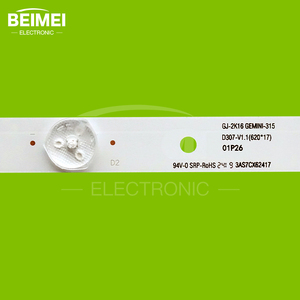 <strong>TV</strong> LED Backlight Strip GJ-2K16 GEMINI-315 D307-V1.1(620*17) 01P26 7LED 3V 3pcs/set for <strong>Philips</strong> 32LH500D 32PFS6401GJ-2K16 - Product Image 5