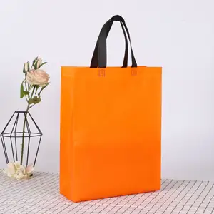 Прямые продажи с фабрики высокое качество эко ламинированная Нетканая сумка хозяйственная сумка