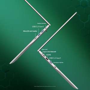 Portátil para estudiantes Youyue Air 16 al por mayor, económico, con Intel i3 de 8 núcleos, 16 GB de RAM, SSD de 512 GB, pantalla IPS de 16 pulgadas, Windows 11, portátil empresarial. - Product Image 6