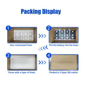 كيس LifeP04 عالي الجودة بوليمر بجهد 63AH \/60AH أيون الليثيوم أيون ليثيوم أيون أيون - Product Image 6