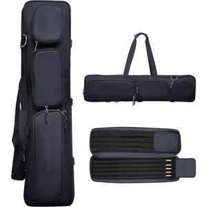 Free sample Wholesale Waterproof Billiard Cue Bag 3 Shafts 4 Butts Snooker Adjustable Carrying Soft Pool Cue Case Bag - Product Image 2