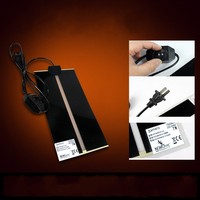 Tapis chauffants solides en silicone pour l'hiver, 7W 110V, pour incubateur de reptiles, coussin chauffant avec régulateur de température pour petits animaux