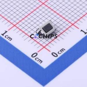 GT-TC037B-H029-L1 Tactile Switch SMD Switch Single Pole Single Throw Rectangle Button 2.5N Horizontal Mount - Product Image 1