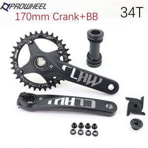 PROWHEEL 104BCD 175/170Mm manivelles 30-52T <span class=keywords><strong>pignon</strong></span> avec pédalier pédalier de vélo de montagne - Product Image 3