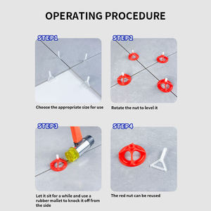 Micro réglable résistant à la pression carrelage positionnement outils carrelage Nivellage Clipsf - Product Image 5