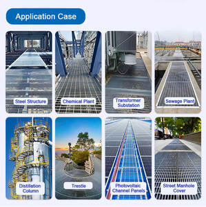 Griglia in Acciaio Zincato a Caldo, Copertura per Gradini in Acciaio Inox <span class=keywords><strong>304</strong></span>, Griglia Anticorrosione per Canali di Drenaggio in Rame - Product Image 5