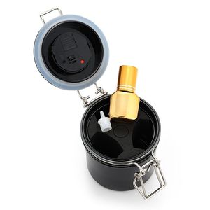 Conteneur de stockage de colle à cils en plastique personnalisé avec hygromètre et réservoir de contrôle d'humidité - Product Image 3