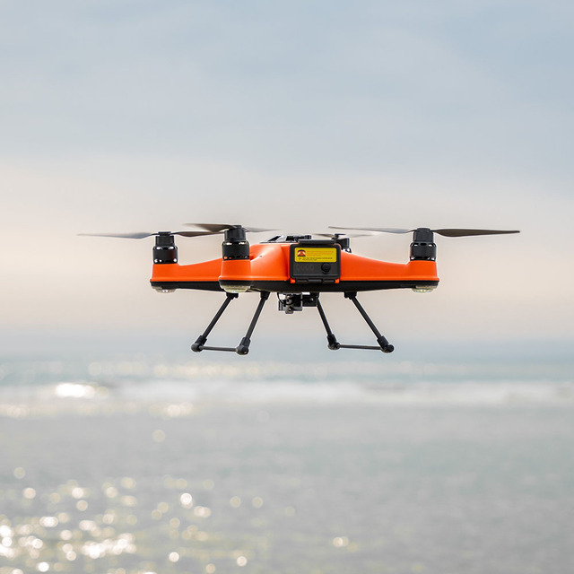 Professional Commercial 4K UHD Waterproof Drone Camera 12MP Adjustable 90/92.6 FOV AI Obstacle Avoidance Brushless Motor