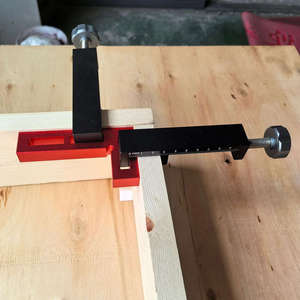 Kẹp nhôm với hướng dẫn góc phải 90 °, kẹp cố định chế biến gỗ có thể điều chỉnh nhanh để hàn & đóng khung 6 cái/bộ - Product Image 3