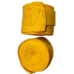 Bandages de boxe élastiques personnalisés HOMIZON OEM ODM, bandages MMA, 2 pièces, tailles et couleurs personnalisées, logo, certifiés CE, caoutchouc écologique - Product Image 1