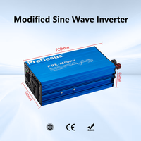 Onduleur Pretiosus 500 Watt 500 W onduleur hors réseau onduleur à onde sinusoïdale modifiée DC à AC pour convertisseur de puissance de maison et de voiture