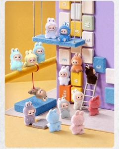 Autentico 100% Originale POP MART Genuino Labubu Macaron Labubu Toys the Monster V1 V2 V3 V4 Cola Labubu Bambole Carine per Regali - Product Image 6