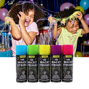 Spray <span class=keywords><strong>de</strong></span> serpentins festifs colorés écologiques pour fêtes d'anniversaire et célébrations - Product Image 1