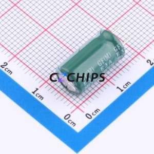 Condensador Electrolítico de Aluminio de Montaje Pasante EGF108M1CF16CC, D8xL16mm, 1000uF, 20%, 16V, 840mA-100kHz - Product Image 2