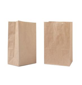 Vente chaude, sac en papier kraft brun de marque originale, fond en bloc, vente en gros, personnalisé - Product Image 1