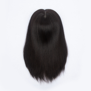 Extensiones de Cabello Humano Europeo Virgen, Cabello Natural Sin Procesar, Extensiones Rectas Judías con Cutícula Alineada, Base de Seda para Mujeres - Product Image 1