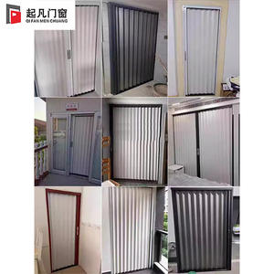 Modern tam alüminyum alaşım katlanır kapı bölümü görünmez yalıtım sürgülü kapı klima yatak odası için - Product Image 5