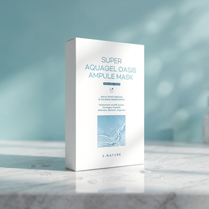 [S.NATURE] Mascarilla Facial en Lámina S.NATURE SUPER AQUAGEL OASIS AMPULE (10 UNIDADES) Hidratante Facial para Todo Tipo de Piel Hecho en Corea - Product Image 6