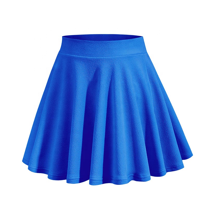 Autumn Women Mini Skirts Fashion Knitted Ladies Solid Color