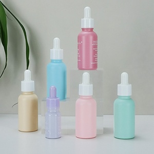 Botellas de Vidrio con Gotero Redondas Mate de 20ml, 30ml y 50ml, Coloridas, Personalizadas, para Aceites Esenciales y Sueros - Product Image 2