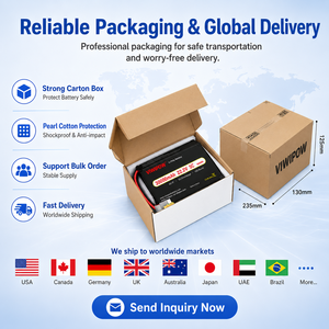 Batterie de drone FPV Viwipow 285Wh/kg 6S 30000mAh 5C semi-solide Lipo pour drones UAV - Product Image 6