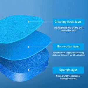 Dùng Một Lần Nhà Vệ Sinh Làm Sạch Bàn Chải Với Chủ Dùng Một Lần Nhà Vệ Sinh Làm Sạch Hệ Thống Với 24 Thay Thế Đầu - Product Image 5