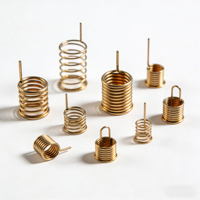 Ressorts de compression miniatures sur mesure, petit diamètre, en bronze phosphoreux pour contacts électriques