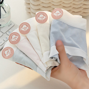 Nuovo Set di <span class=keywords><strong>6</strong></span> Pezzi di Biancheria Intima Sexy da Donna in 100% Cotone, Vendita Diretta dalla Fabbrica, Mutandine Estive con Fiocco per Ragazze, Taglie Plus - Product Image 3