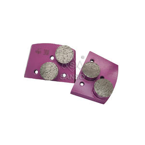 <span class=keywords><strong>3x</strong></span> M 6 trous, segments à double pointe, meules diamantées pour le ponçage de sols en béton - Product Image 6