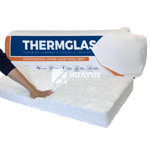 Paneles de Lana de Vidrio Blanca ASTM R11 R15 R19 R30, <span class=keywords><strong>Aislamiento</strong></span> Térmico e Insonorizante Industrial para Paredes Interiores de Dormitorios, Fibra de Vidrio - Product Image 5