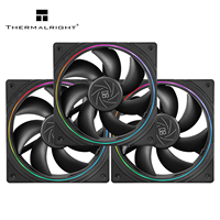 Ventilateur de refroidissement de boîtier PC noir Thermalright TL-S12 120 mm ARGB haute performance avec éclairage