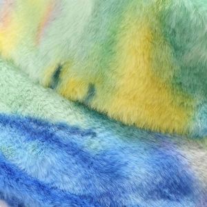 2024 New Autumn Winter Furry <b>Tie</b> Dyed Bucket Hat Fashion Colorful Women Thickened Warm Wide Brim Bucket Hat - Product Image 6