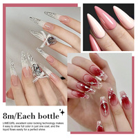 Limegirl – ensemble de vernis à ongles en gel, vert, bleu, rouge, rose, UV/LED, longue durée, adapté à toutes les saisons, pour usage domestique et en salon