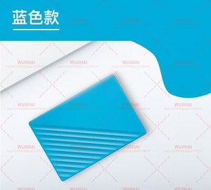 ฮาร์ดไดรฟ์พกพาสีน้ำเงิน 2 TB สำหรับโทรศัพท์มือถือ จัดเก็บข้อมูลภายนอกแบบกลไก พร้อมระบบเข้ารหัส ความจุขนาดใหญ่ - Product Image 3