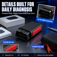 Escáner Bluetooth OBD2, Herramienta de Diagnóstico Completo del Sistema, Lector de ID de Sensor TPMS, Reinicio de Aceite, EPB, DPF, BMS, Aplicación Gratuita