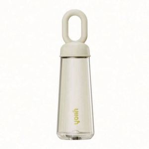Petal-Shaped 500ml Reusable Water <b>Bottle</b> with Anti-Corrosion Coating and Straw Cap - Product Image 2