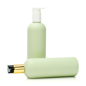 Rỗng vòi hoa sen Gel <span class=keywords><strong>Soap</strong></span> <span class=keywords><strong>dispenser</strong></span> 500ml bơm lại màu xanh lá cây nhựa dầu gội điều hòa chai Set với tre Báo Chí bơm - Product Image 5