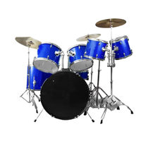Premium 7-Drum Set avec 3 cymbales pour adultes et enfants