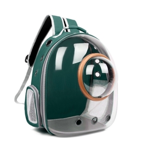 2024 Pet Space Capsule <b>Backpack</b> Transparent Breathable Fabric Heat-Proof Travel Carrier for Small Medium <b>Cats</b> Puppies Dogs - Product Image 3