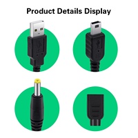 Câble de transfert de données pour Sony pour PSP 3000 câble de charge pour contrôleurs PS3 chargeur Portable USB pour PSP 1000 pour PSP 2000
