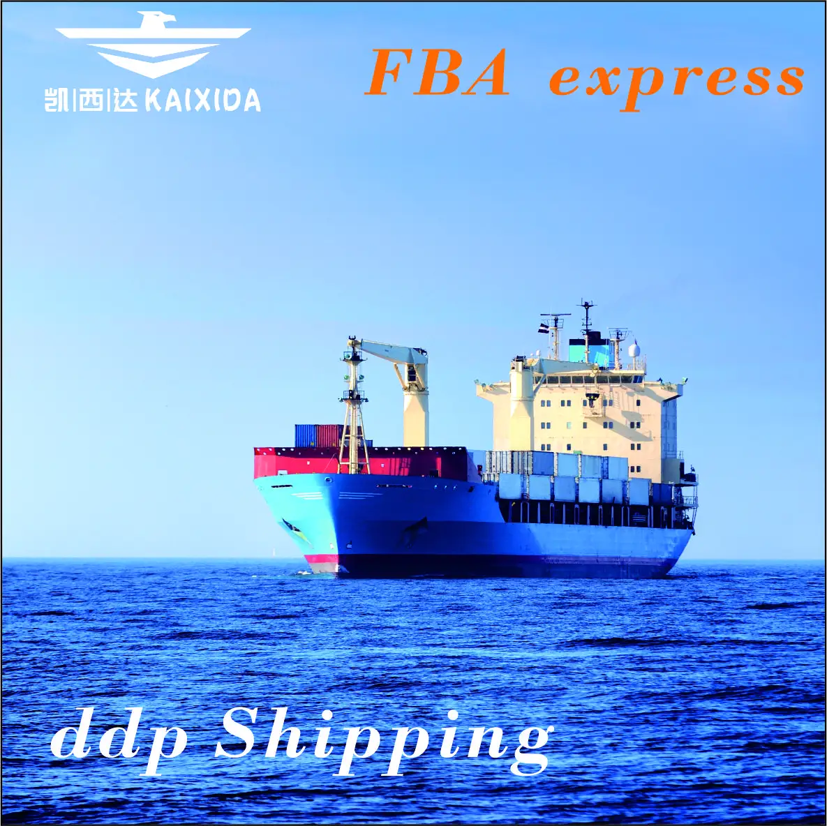 Transporte marítimo de China a Pakistán, envío de tarifas de carga, logística mundial
