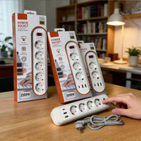 Multiprise standard UE (France/Allemagne) avec ports USB et cordon d'extension de 2 m – Vente en gros usine
