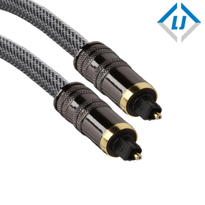 Toslink-<span class=keywords><strong>Cable</strong></span> óptico/<span class=keywords><strong>Cable</strong></span> de <span class=keywords><strong>Audio</strong></span> óptico Digital, 6 pies con conectores de Metal y chaqueta trenzada - Product Image 6